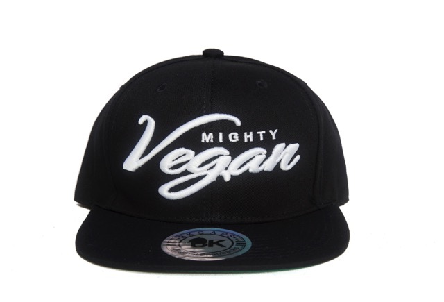 Vegan Snapback // Mighty Vegan Apparel Vegan Snapback // Mighty Vegan Apparel