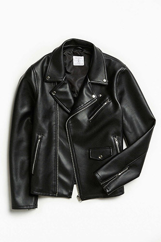 Urban Outfitters Vegan Leather Moto Jacket
