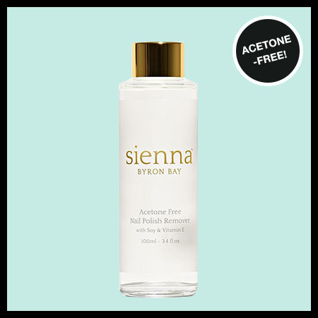 Sienna Byron Bay Vegan Acetone-Free Nail Polish Remover