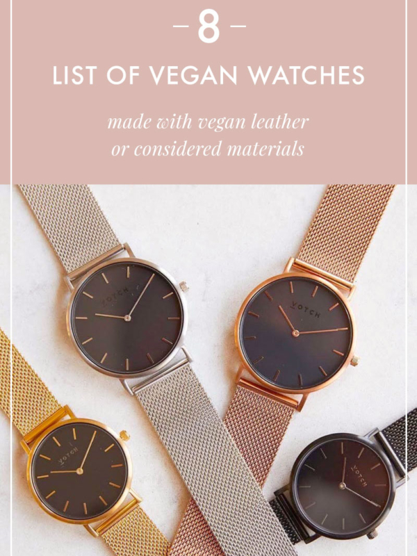 List of Vegan Watch Brands – Timeless Timepieces Without the Cruelty