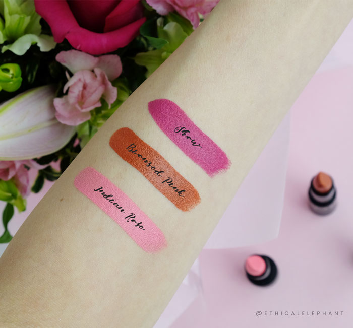 NOTE Vegan Lipsticks Swatches & Review