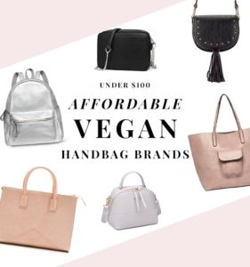Affordable Vegan Handbags Brands - Under $100