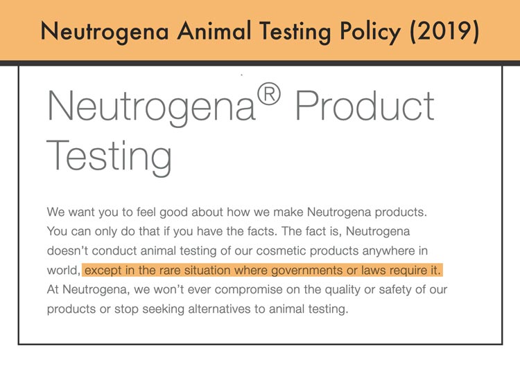 Is Neutrogena Cruelty Free? Does Neutrogena Test on Animals?