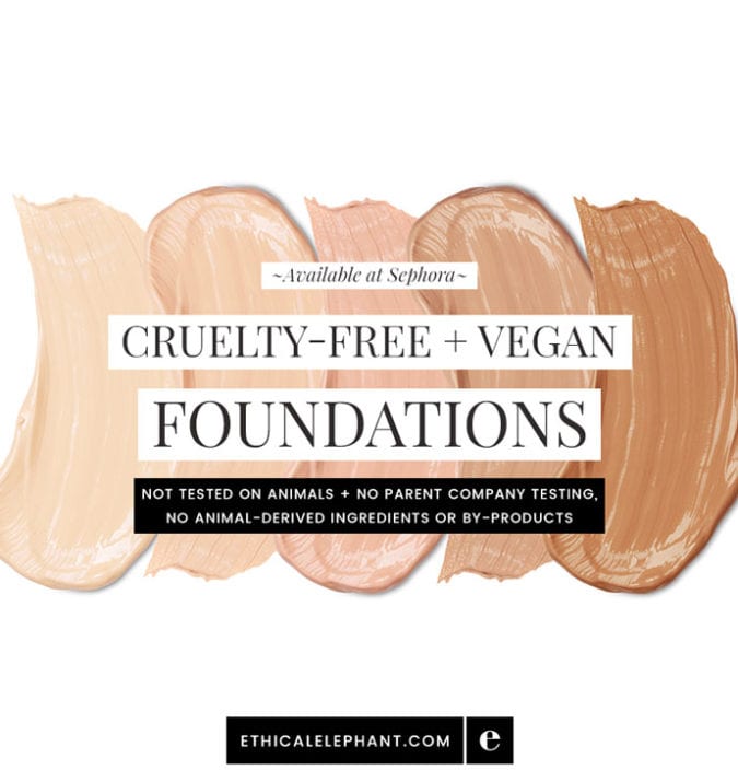 CrueltyFree & Vegan Foundations at Sephora