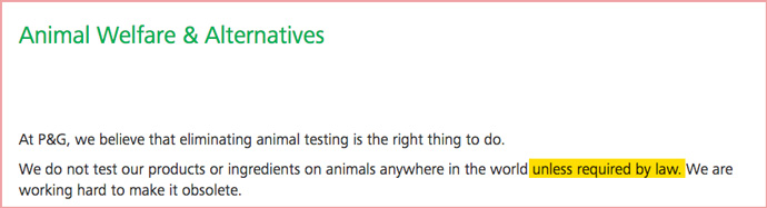 Procter and Gamble Brands Procter Gamble P G Brands Which Ones are Cruelty 