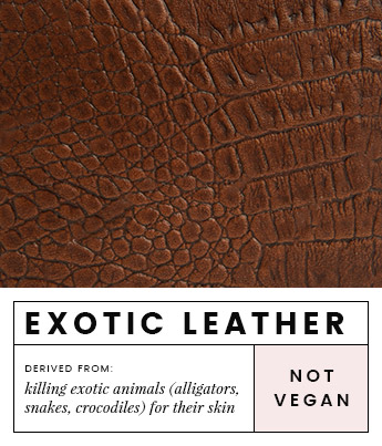 exotic leather types