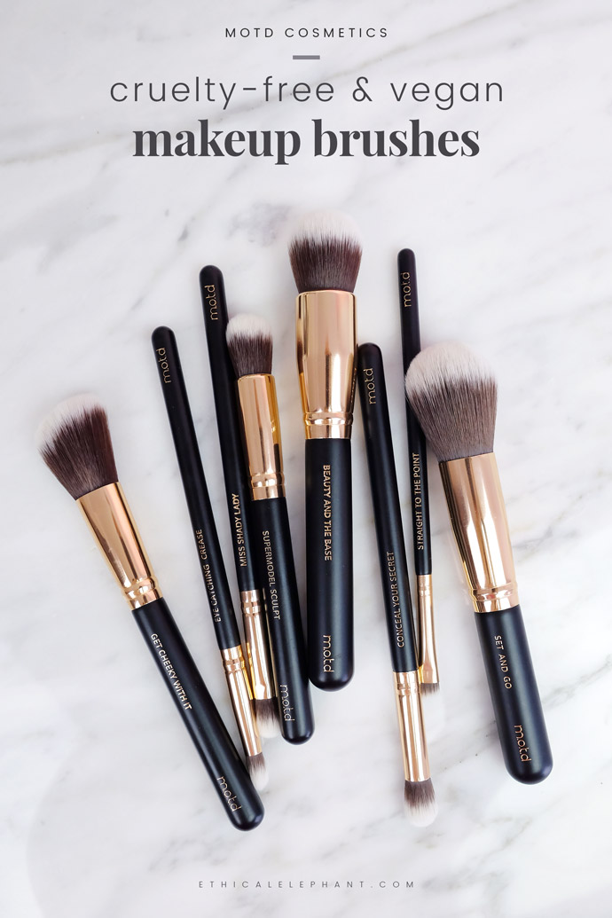 Best New Drugstore Makeup: Animal Cruelty Free Makeup Brushes