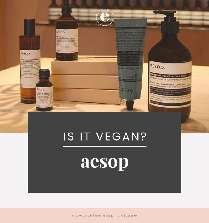Is Aesop Vegan?