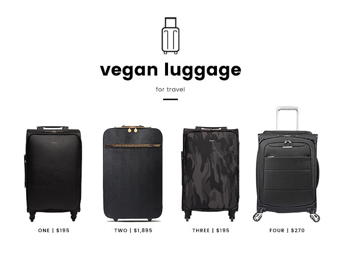 best vegan travel bags