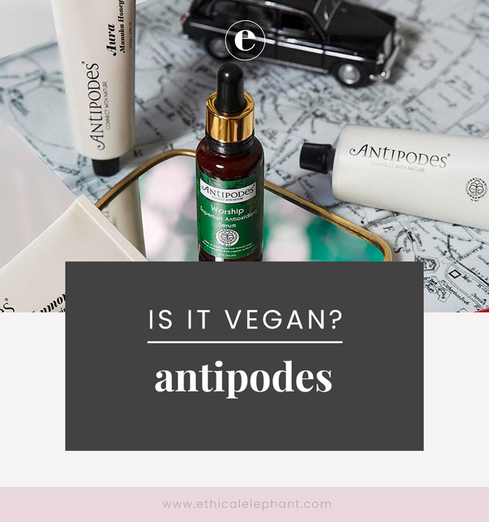 Is Antipodes Vegan?