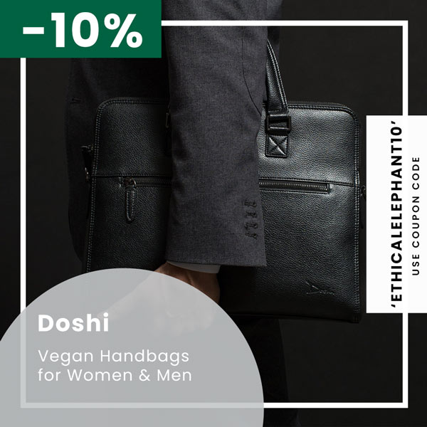 Receive 10% off at Doshi, use coupon code: ETHICALELEPHANT10