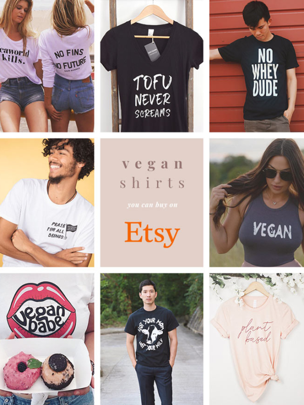 The Best Etsy Vegan Shirts and Clothing Shops