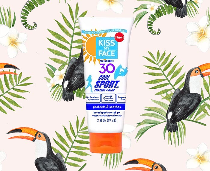 Kiss My Face Sport Faces Sunscreen SPF 30 Sunblock