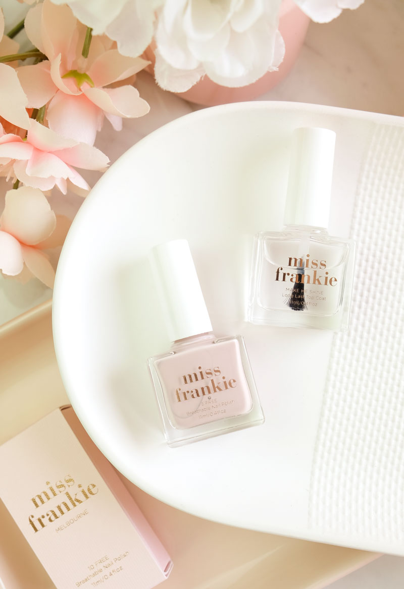 Miss Frankie Vegan Nail Polish and Vegan Top Coat