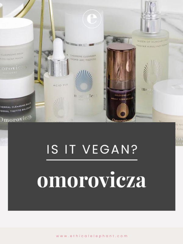 Omorovicza Vegan Product List (2019)