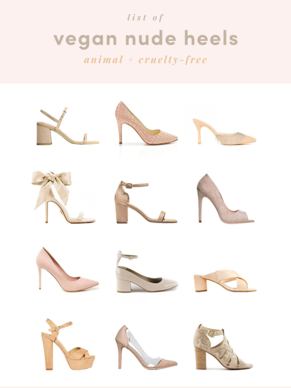 List of Vegan Nude Heels for Every Budget & Occasion