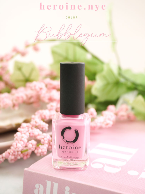 Bubblegum – heroine.nyc Nail Polish Review