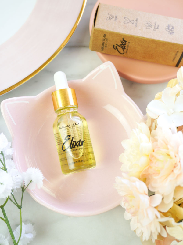 Review: Madam Glam Elixir – NEW Nail & Cuticle Oil (Vegan)
