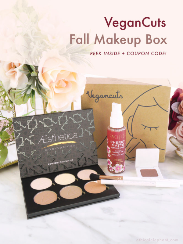 Review: VeganCuts Makeup Box – Fall 2019 (+ VeganCuts Coupon Code)