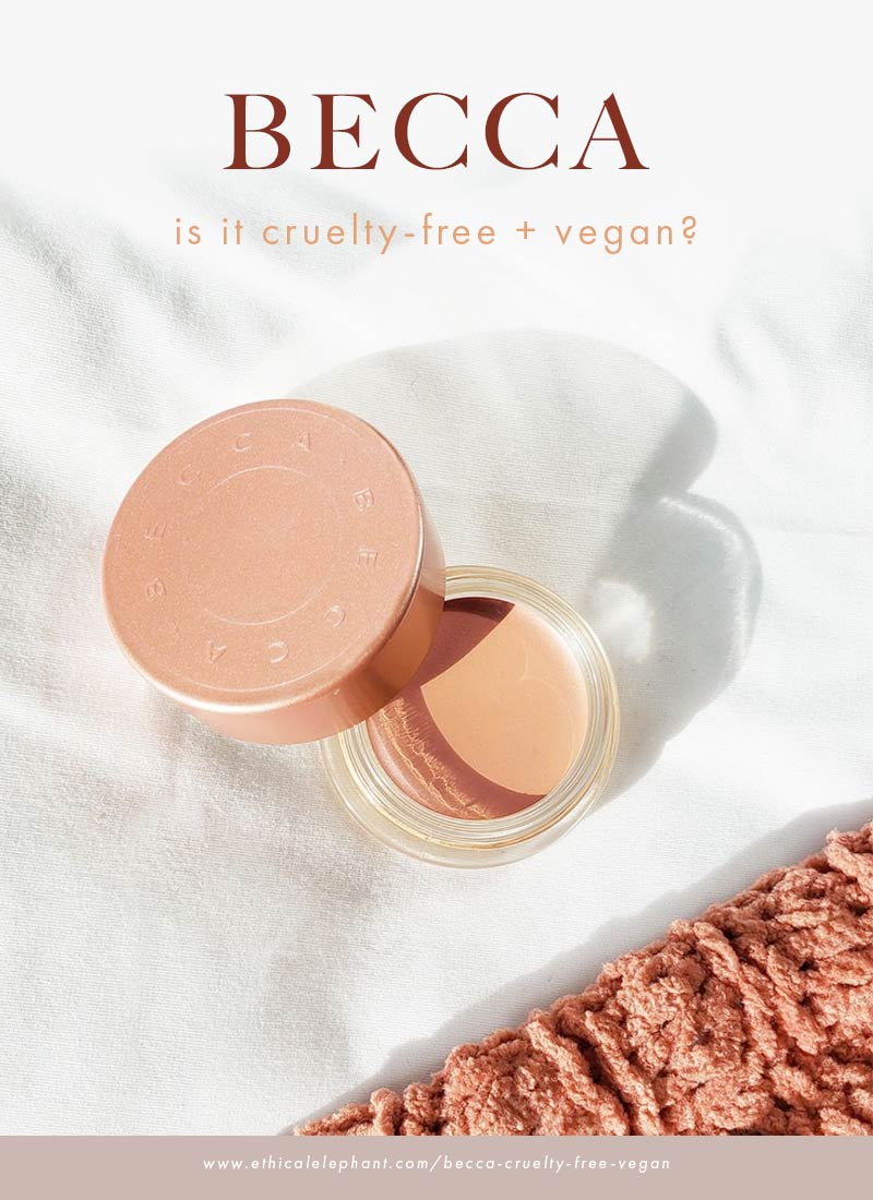 Is BECCA cruelty-free and vegan?