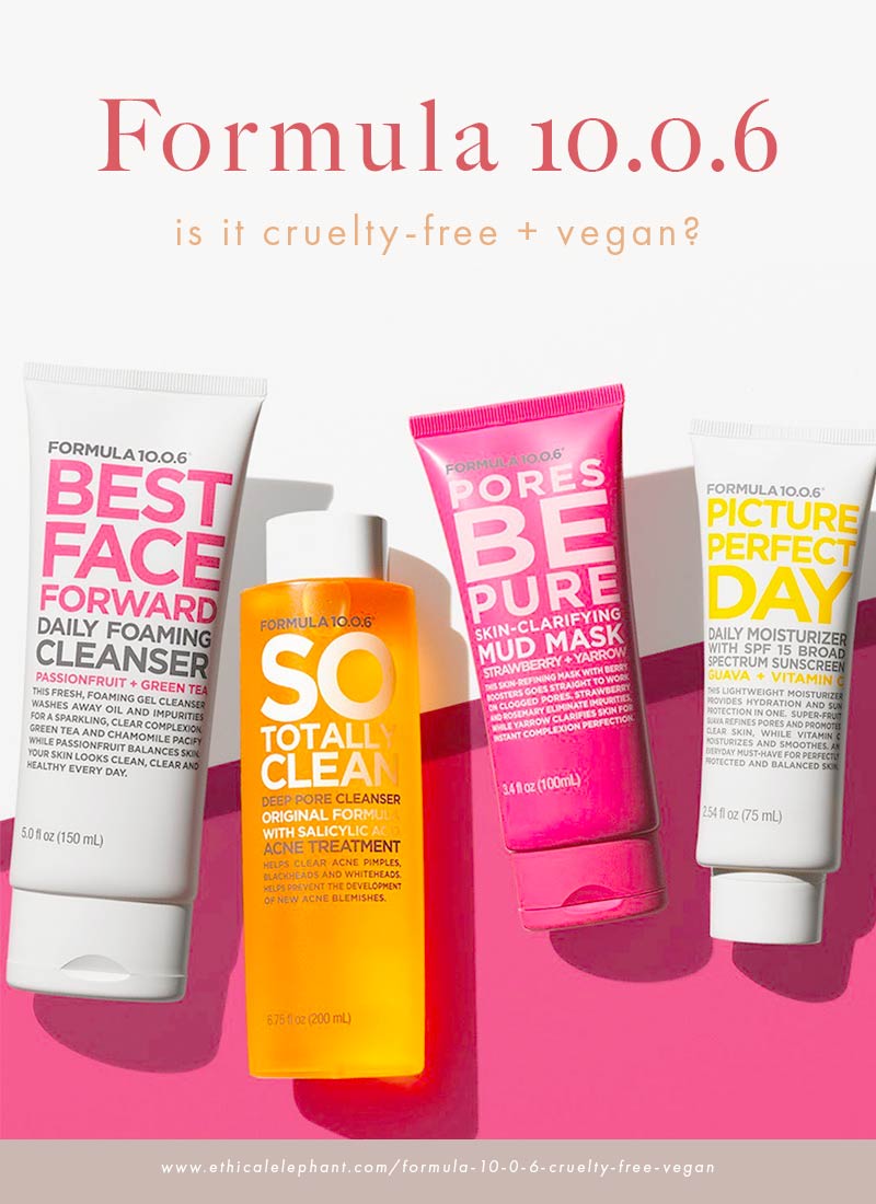 Is Formula 10.0.6 cruelty-free and vegan?