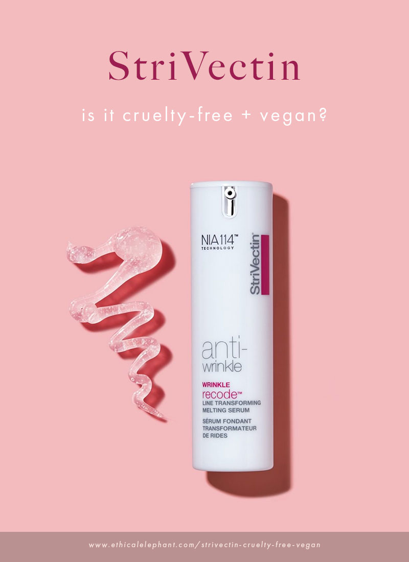 Is StriVectin cruelty-free and vegan?