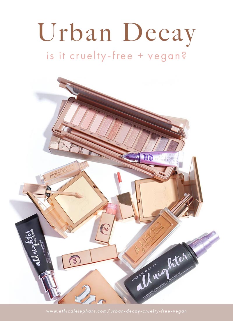 Is Urban Decay Cruelty-Free and Vegan?