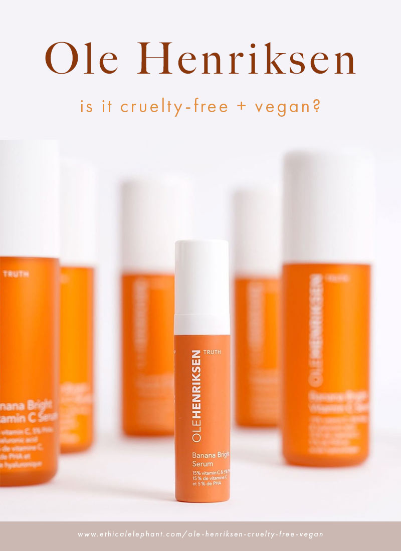 is Ole Henriksen Cruelty-Free and Vegan?