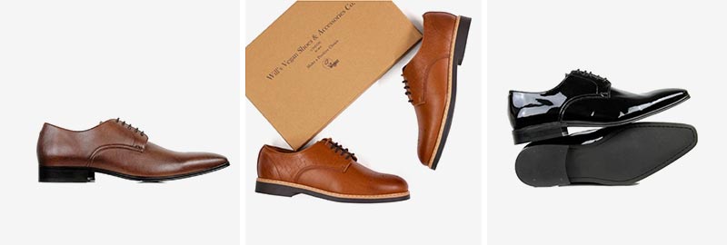 Office Shoe in Apple Leather from Vegetarian Shoes – MooShoes