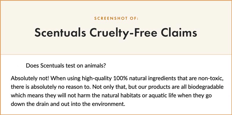 Is Scentuals Cruelty-Free & Vegan in 2022? - ethical elephant