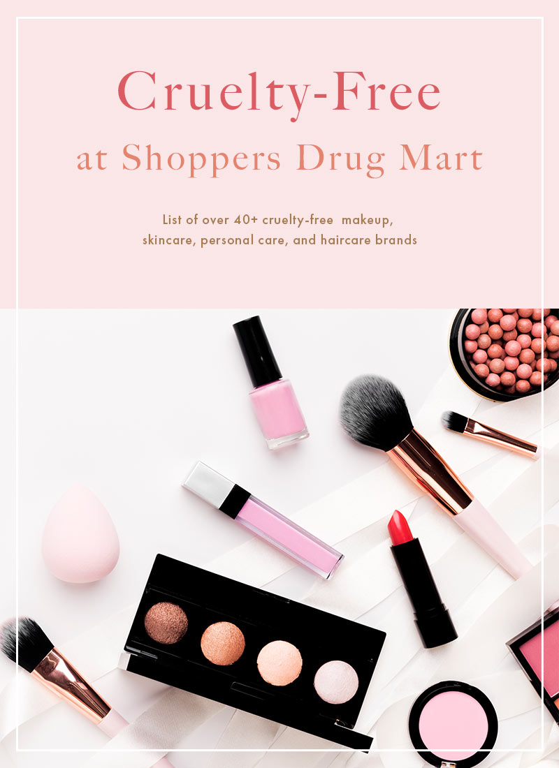 Cruelty-Free Brands at Shoppers Drug Mart