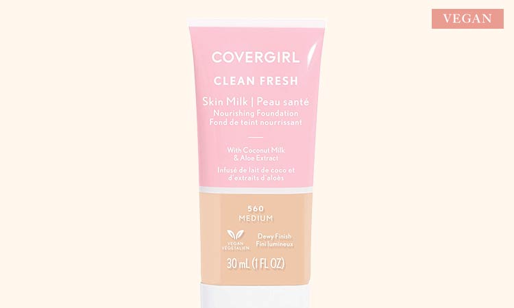 CoverGirl Clean Fresh Skin Milk Foundation is Cruelty-Free & 100% Vegan