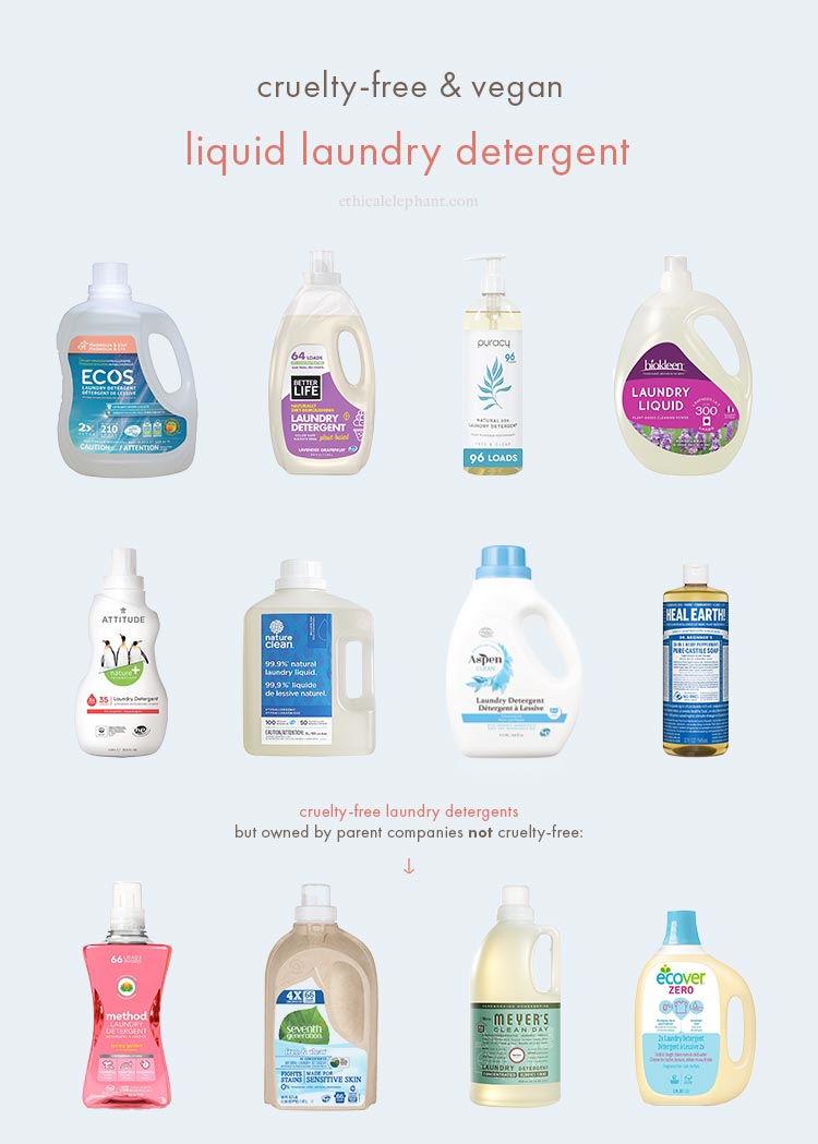 Best Cruelty-Free & Vegan Laundry Detergent & Products