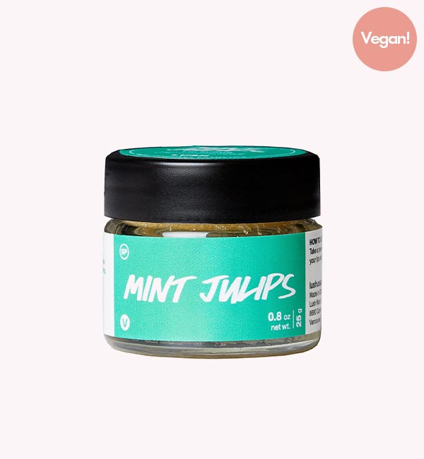 Lush Mint Julips Vegan Lip Scrub