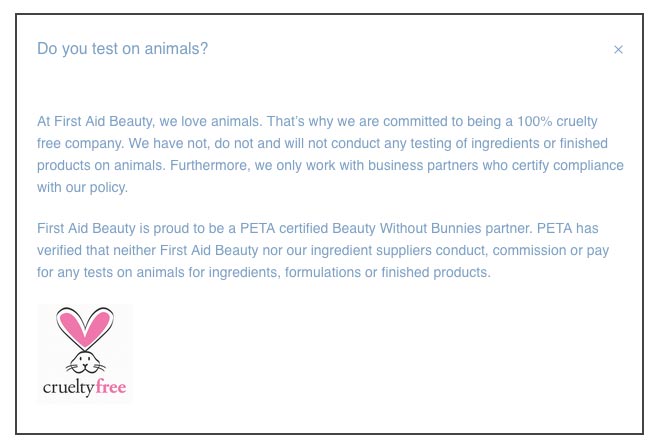 Is First Aid Beauty Cruelty-free Vegan In 2021 Ethical Elephant