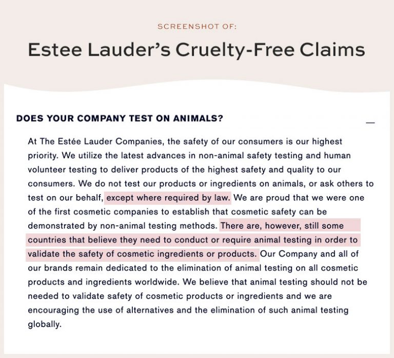 The Reason Why Estée Lauder is NOT CrueltyFree in 2024 Explained