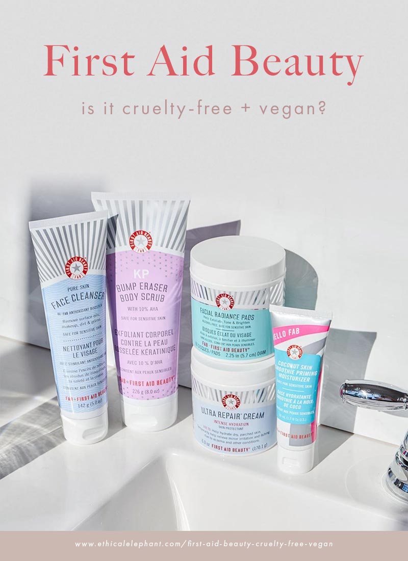 Is First Aid Beauty Cruelty-free Vegan In 2021 Ethical Elephant