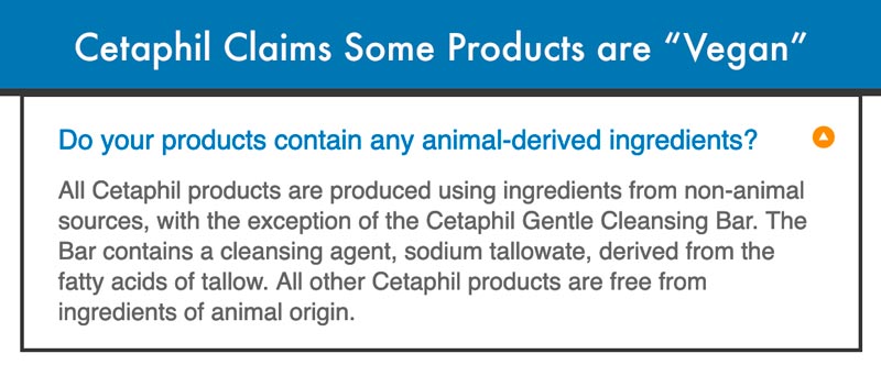 Is Cetaphil Vegan?