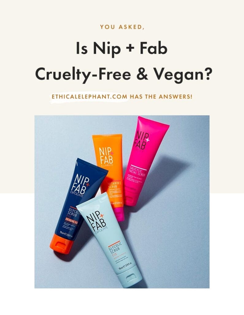 Is Nip + Fab Cruelty-Free & Vegan?