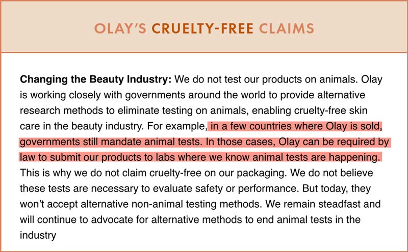 Is Olay Cruelty-free In 2021 Read This Before You Buy