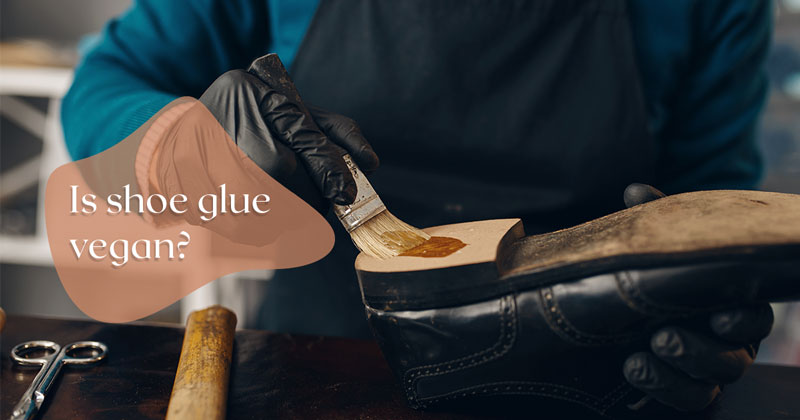 is shoe glue vegan?