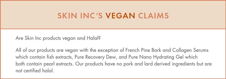 Skin Inc Vegan Claims But They're NOT Cruelty-Free!