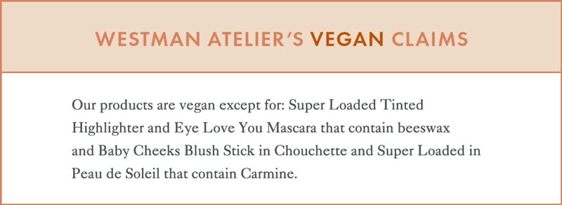 Westman Atelier Vegan Claims