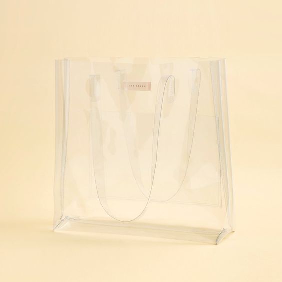 Clear Tote Bag - Lee Coren