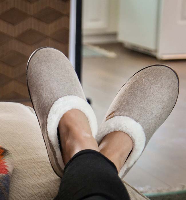 vegan boot slippers