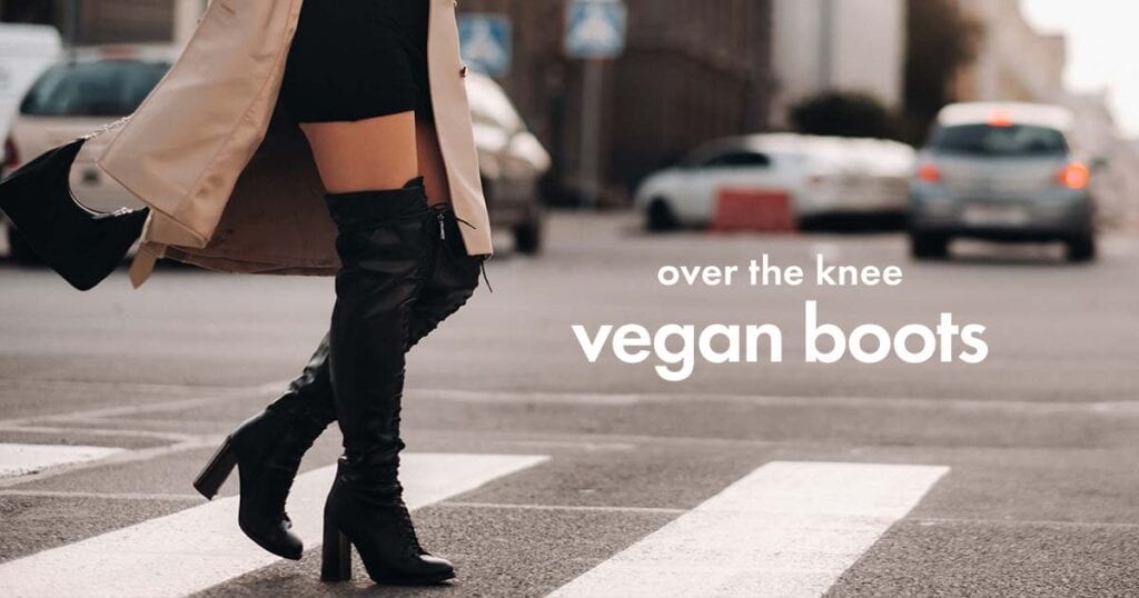 vegan tall boots