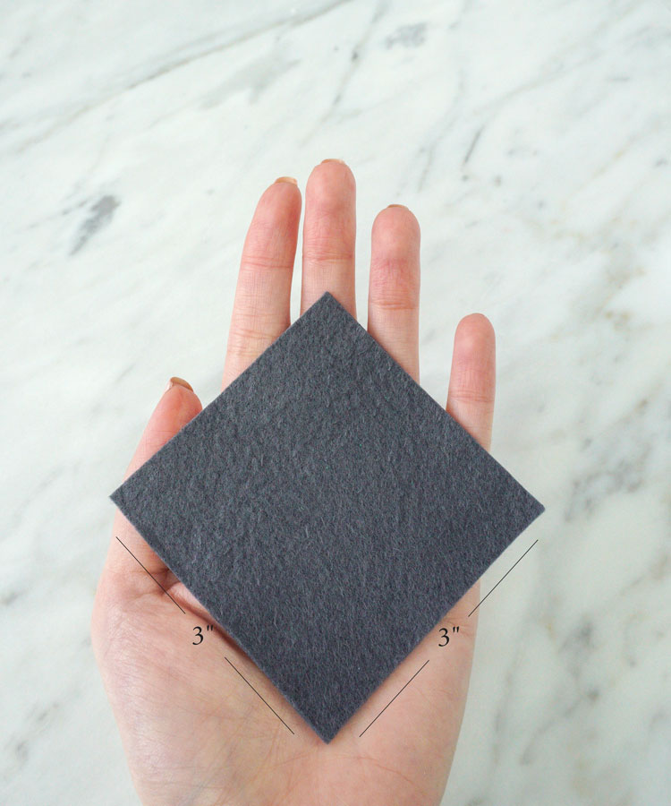 Grey - Reusable Nail Polish Remover Pad