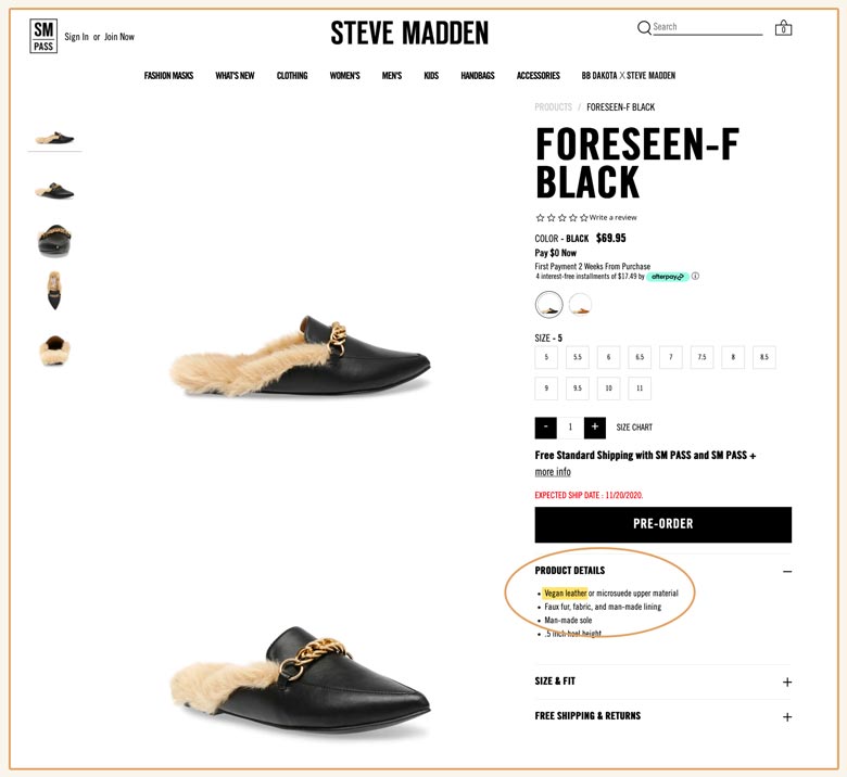 Steve hot sale madden vegan