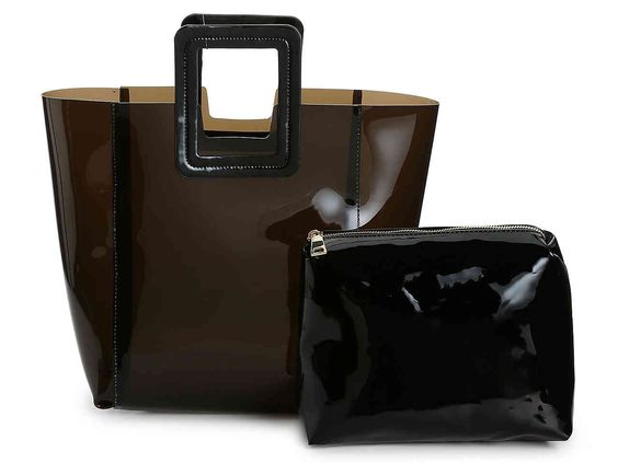 Black Clear Tote - Urban Expressions