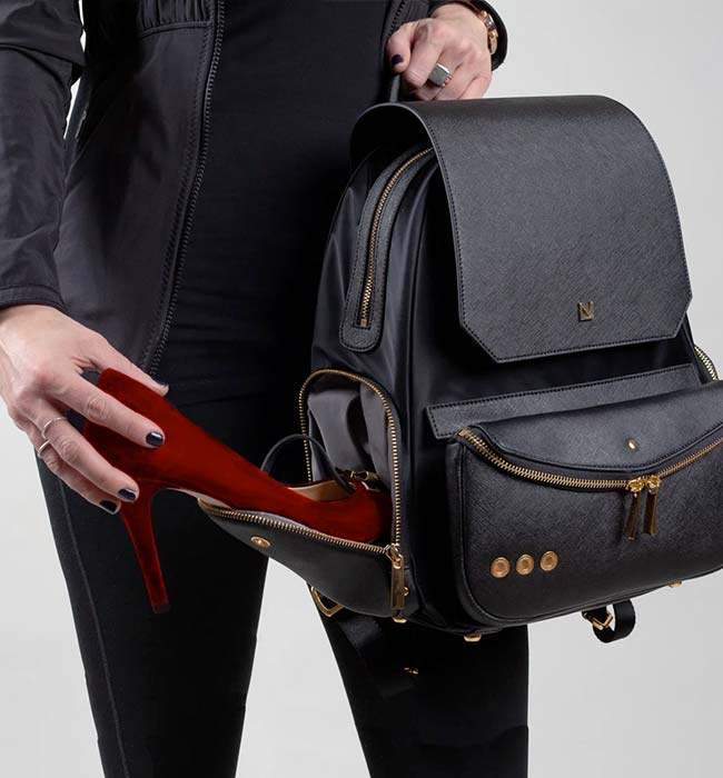 Work & Travel Vegan Backpack by Lux and Nyx